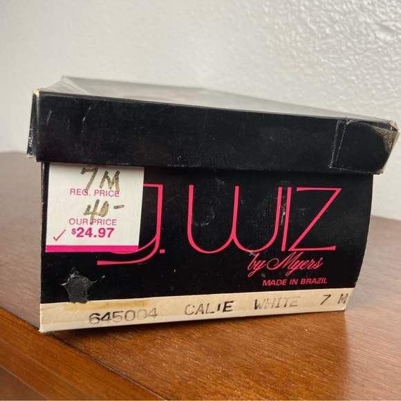 G Wiz Calie white vintage flats size 7 - Picture 5 of 5